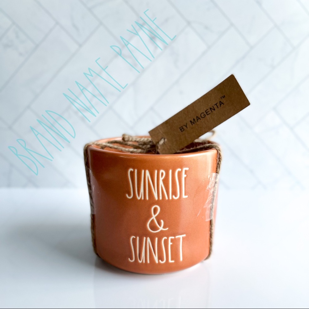 Rae Dunn ‘Sunrise & Sunset’ Mini Planter